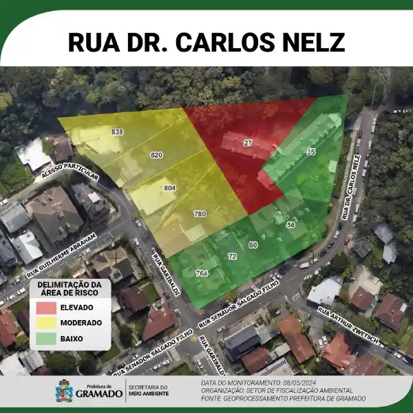 Prefeitura De Gramado Alerta Para Reas De Risco Que Necessitam De