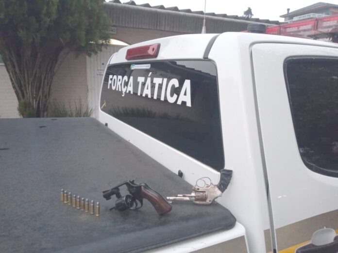 Armas apreendidas