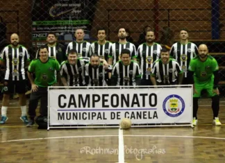 Galera da Estevão lidera o Futsal Máster de Canela