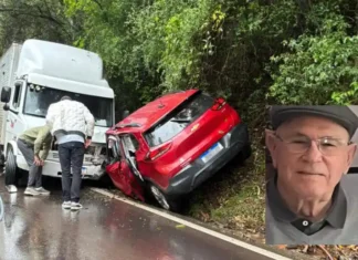 Idoso morre após acidente na RS-235 em Gramado