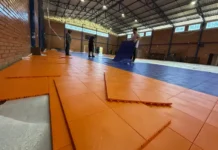 Ginásio Carlinhos da Vila recebe novo piso para qualificar eventos esportivos em Canela