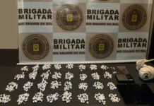 Brigada Militar prende casal com mais de 700 porções de drogas em Gramado