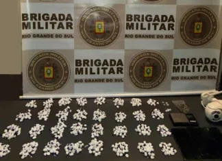 Brigada Militar prende casal com mais de 700 porções de drogas em Gramado