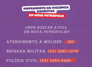 Coordenadoria Municipal da Mulher apresenta mapeamento da violência doméstica em Nova Petrópolis