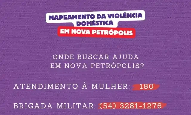 Coordenadoria Municipal da Mulher apresenta mapeamento da violência doméstica em Nova Petrópolis