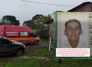 Buscas por homem desaparecido são retomadas em São Francisco de Paula