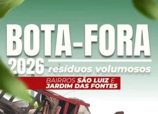 Bota-Fora retorna aos bairros São Luiz e Jardim das Fontes neste sábado