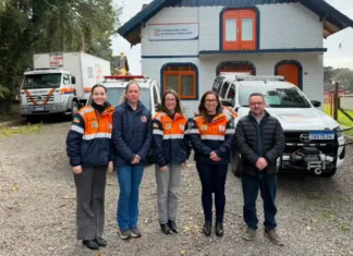 Defesa Civil de Gramado recebe visita institucional da Defesa Civil de Canela