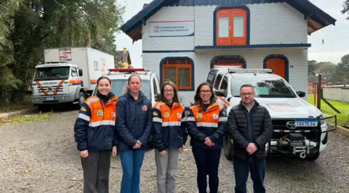 Defesa Civil de Gramado recebe visita institucional da Defesa Civil de Canela