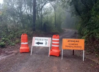 Estrada do Meleiro terá trânsito bloqueado para manutenção da Corsan até sexta-feira