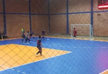 Hortênsias e Galera da Estevão estreiam com vitória na Série Ouro de Futsal de Canela