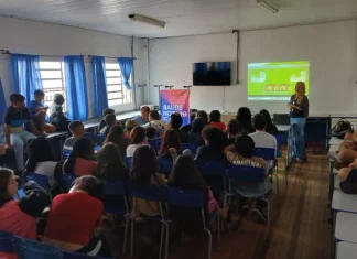 Corsan promove ações ambientais para estudantes de duas escolas de Canela