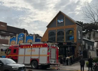 Princípio de incêndio é controlado em restaurante no centro de Gramado