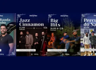 Programação musical da Temporada de Inverno começa neste final de semana