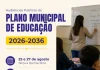 Audiências públicas do Plano Municipal de Educação acontecerão nos dias 25 e 27 de agosto em Canela