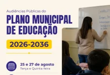 Audiências públicas do Plano Municipal de Educação acontecerão nos dias 25 e 27 de agosto em Canela