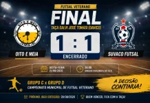 Sem vencedor no primeiro duelo da final do Futsal Veterano