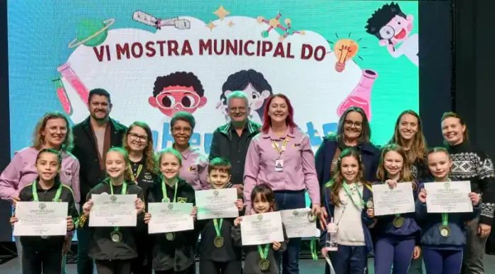 Trabalhos em destaque são premiados na VI Mostra Municipal do Conhecimento de Nova Petrópolis
