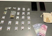 Casal é preso em flagrante por tráfico de drogas durante abordagem em Canela