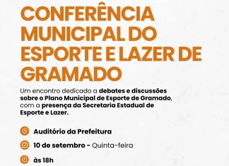 Gramado promove Conferência Municipal do Esporte e Lazer nesta quinta-feira (10)