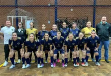 Semifinais do Campeonato Municipal de Futsal Feminino acontece nesta quinta-feira em Canela