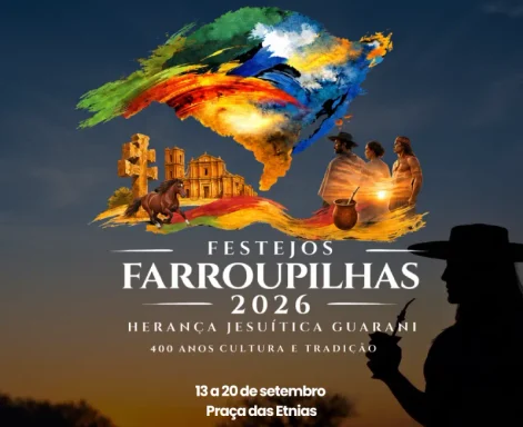 Semana Farroupilha de Gramado inicia neste domingo (13) com show dos Fagundes na Praça das Etnias