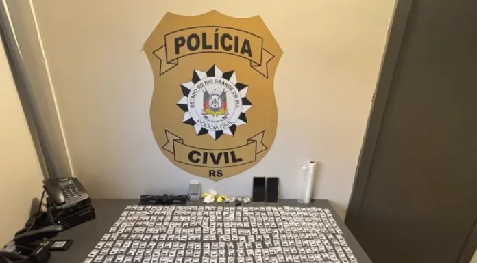 Polícia Civil desarticula esquema de tráfico de drogas em Canela