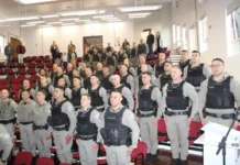 Brigada Militar realiza solenidade de conclusão do 59º estágio básico de Força Tática