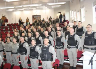 Brigada Militar realiza solenidade de conclusão do 59º estágio básico de Força Tática