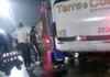 Motociclista fica ferido após colidir contra ônibus estacionado em Canela