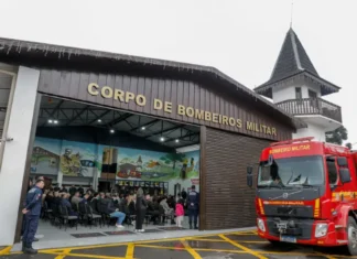Bombeiros de Gramado concluem obras de reforço estrutural da garagem com investimento de R$ 300 mil