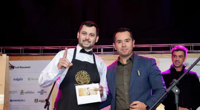 Diego Liesenfeld é o Melhor Profissional de Salão do 18° Festival de Gastronomia de Gramado