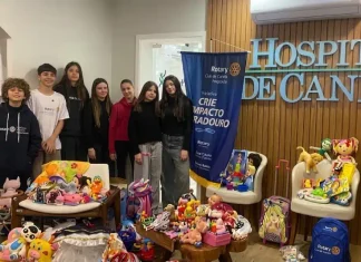 Rotary Kids doa mais de 130 brinquedos à pediatria do Hospital de Canela