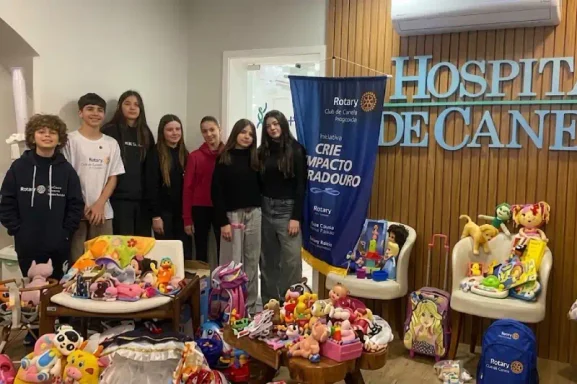 Rotary Kids doa mais de 130 brinquedos à pediatria do Hospital de Canela
