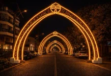 Canela terá novo corredor turístico com iluminação permanente na Avenida Osvaldo Aranha