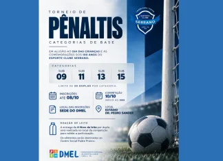 Abertas inscrições para o Torneio de Pênaltis das Categorias de Base
